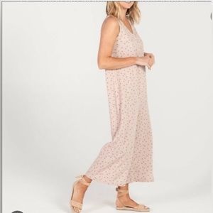 Rylee + Cru Linen / Cotton Blend Romper | Size M